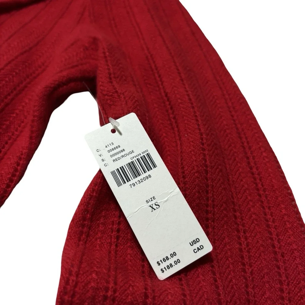 NWT ANTHROPOLOGIE WOMEN'S CASHMERE COLLECTION POINTELLE CASHMERE JUMPER‎ SWEATER